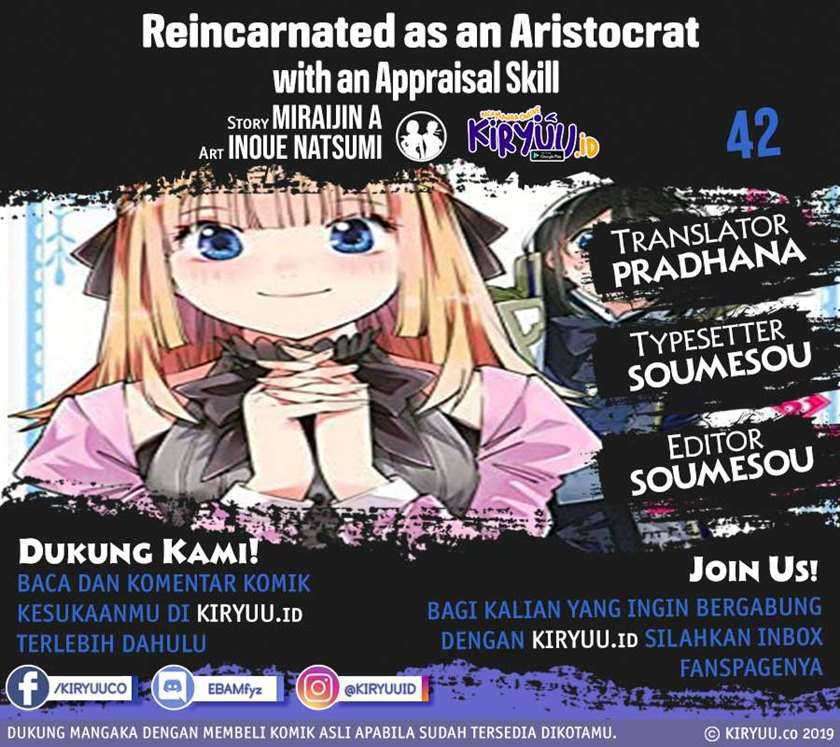 Baca Komik Reincarnated as an Aristocrat with an Appraisal Skill Chapter 42 Gambar 1