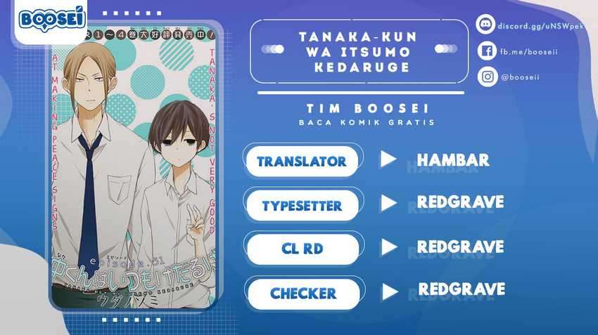 Baca Komik Tanaka-kun wa Itsumo Kedaruge Chapter 67 Gambar 1