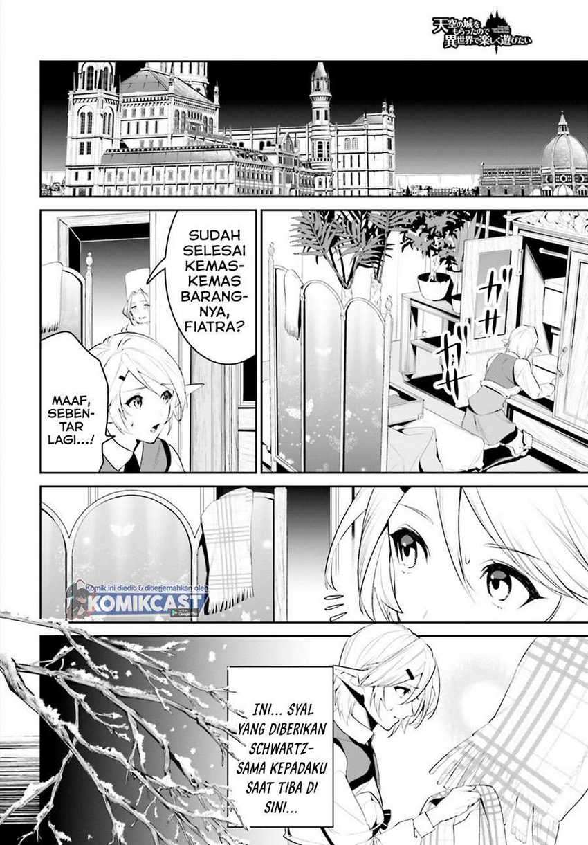 Tenkuu no Shiro o Moratta no de Isekai de Tanoshiku Asobitai Chapter 22 Gambar 7