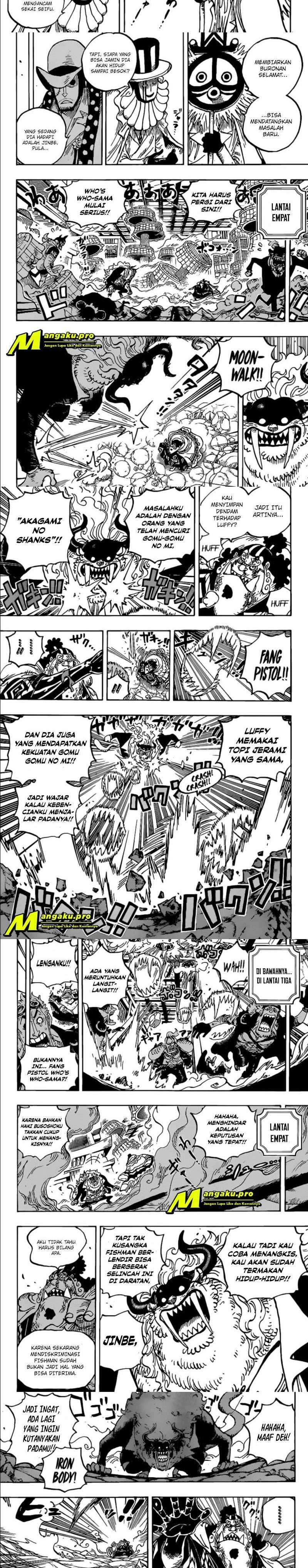 Baca Manga One Piece Chapter 1018 HD Gambar 2