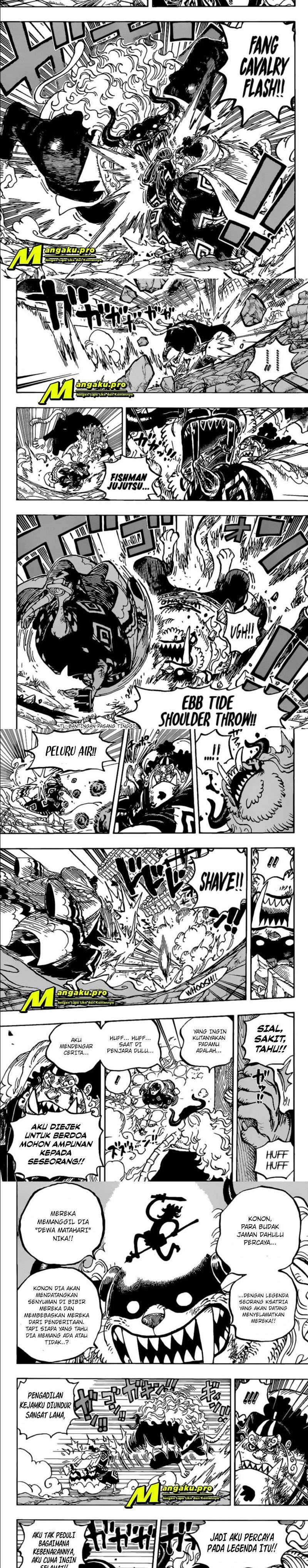 One Piece Chapter 1018 HD Gambar 3