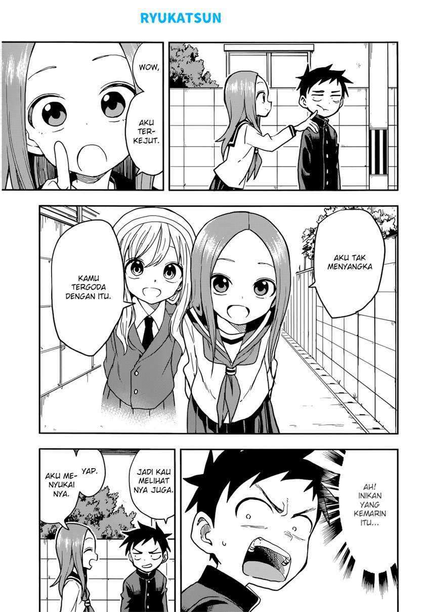 Karakai Jouzu no Takagi-san Chapter 132 Gambar 4