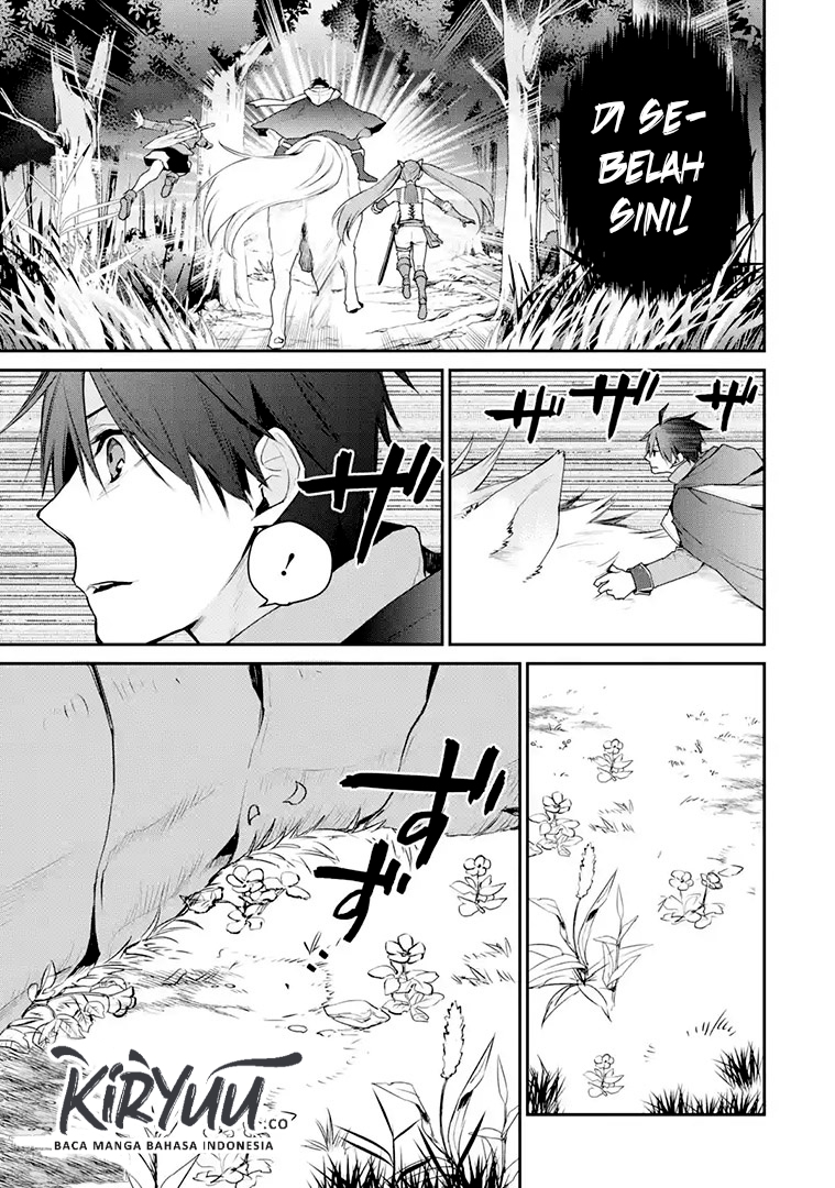Saikyou no Madoshi. Hisa ni Ya wo Ukete Shimatta no de Inaka no Eihei ni Naru Chapter 17.1 Gambar 6