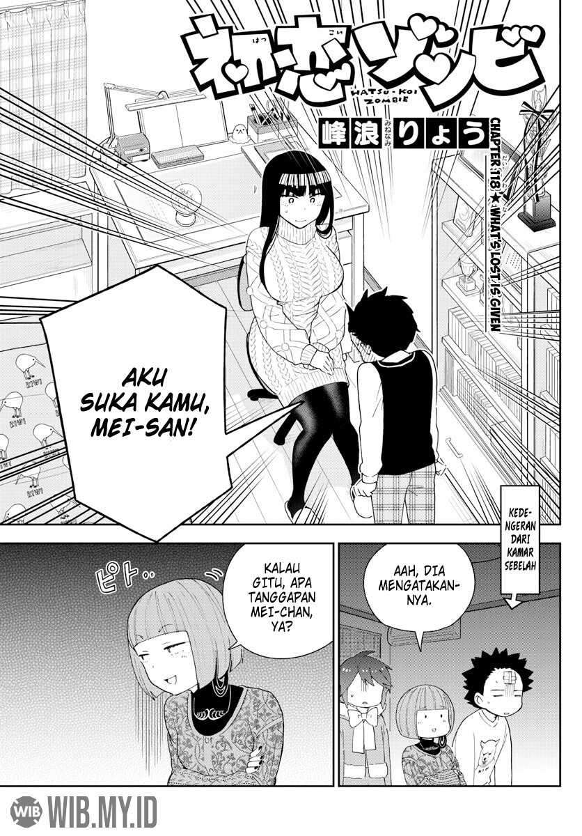 Baca Manga Hatsukoi Zombie Chapter 118 Gambar 2