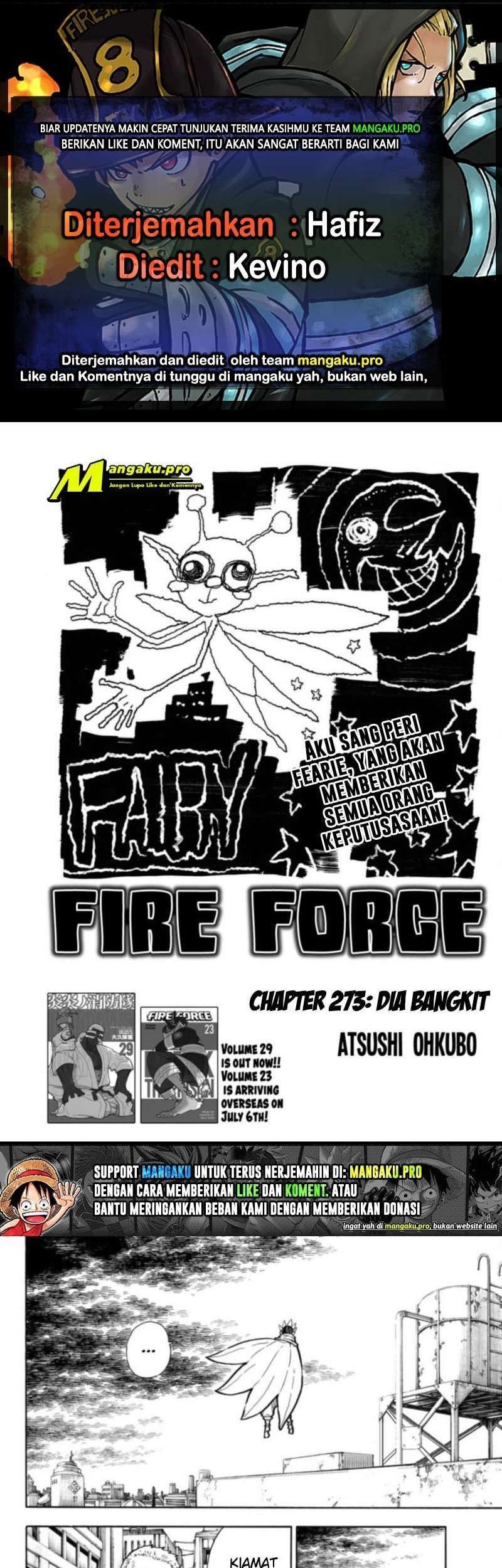 Baca Komik Fire Brigade of Flames Chapter 273 Gambar 1