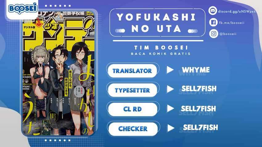 Baca Komik Yofukashi no Uta Chapter 54 Gambar 1