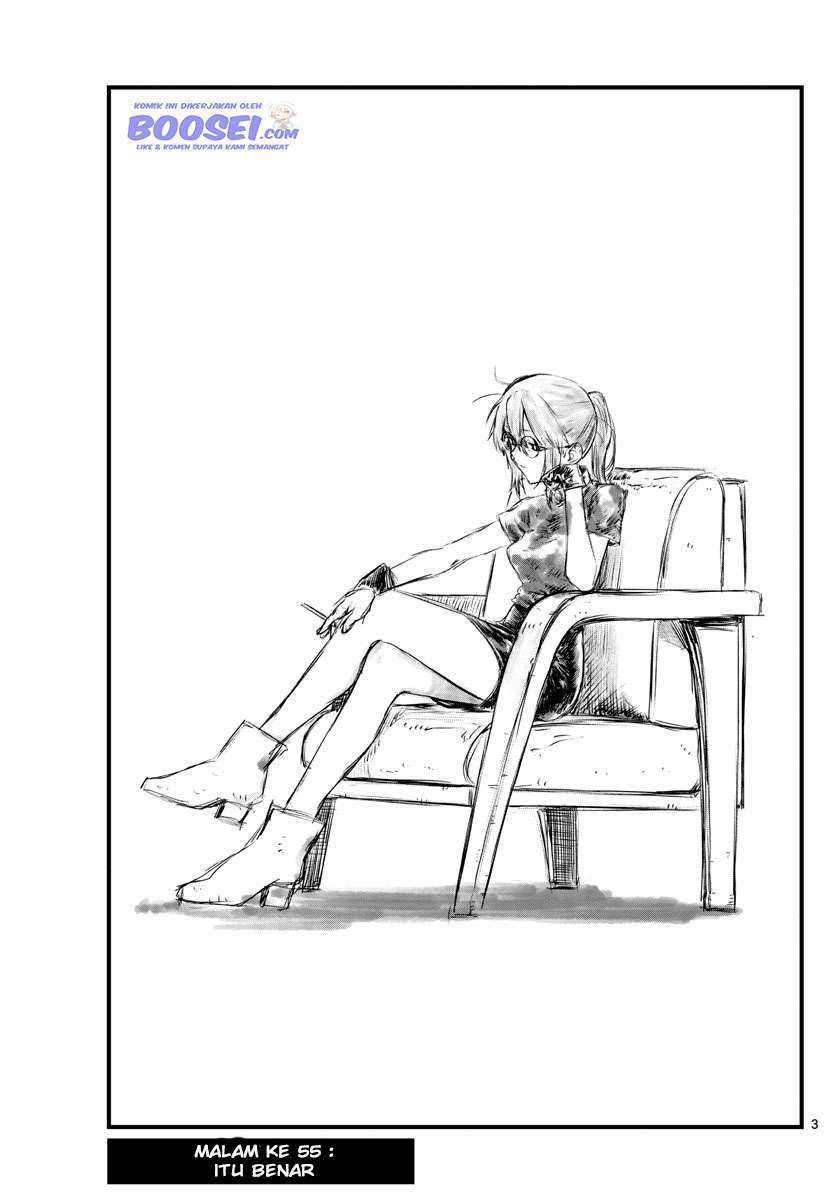 Yofukashi no Uta Chapter 55 Gambar 5