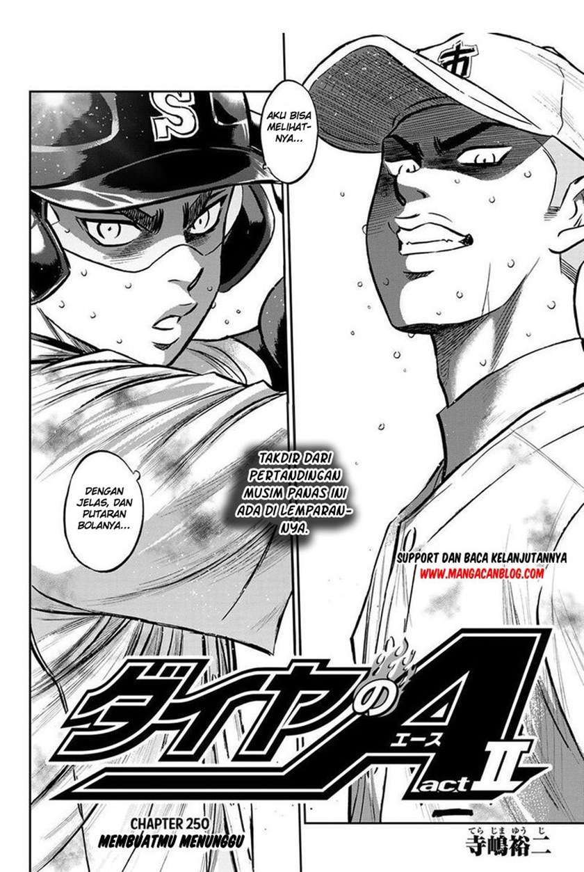 Baca  Diamond no Ace Act 2 Chapter 250 Gambar 2