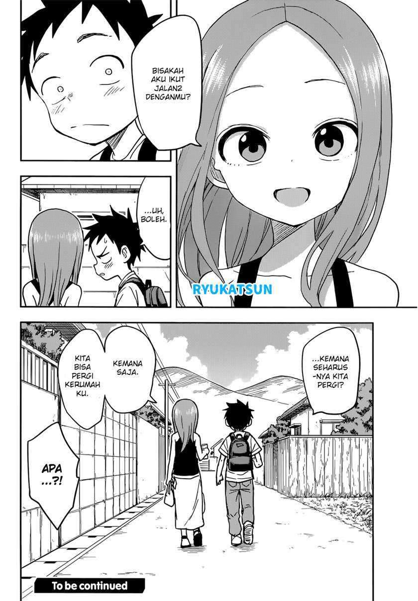Karakai Jouzu no Takagi-san Chapter 133 Gambar 17