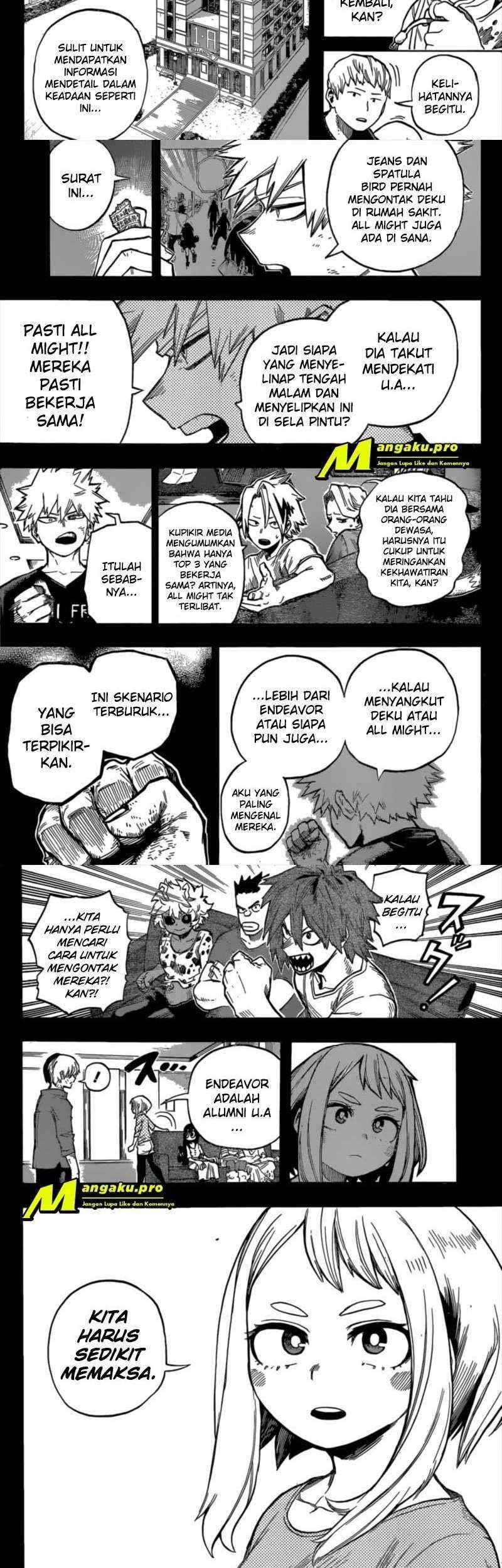 Boku no Hero Academia Chapter 319 Gambar 3