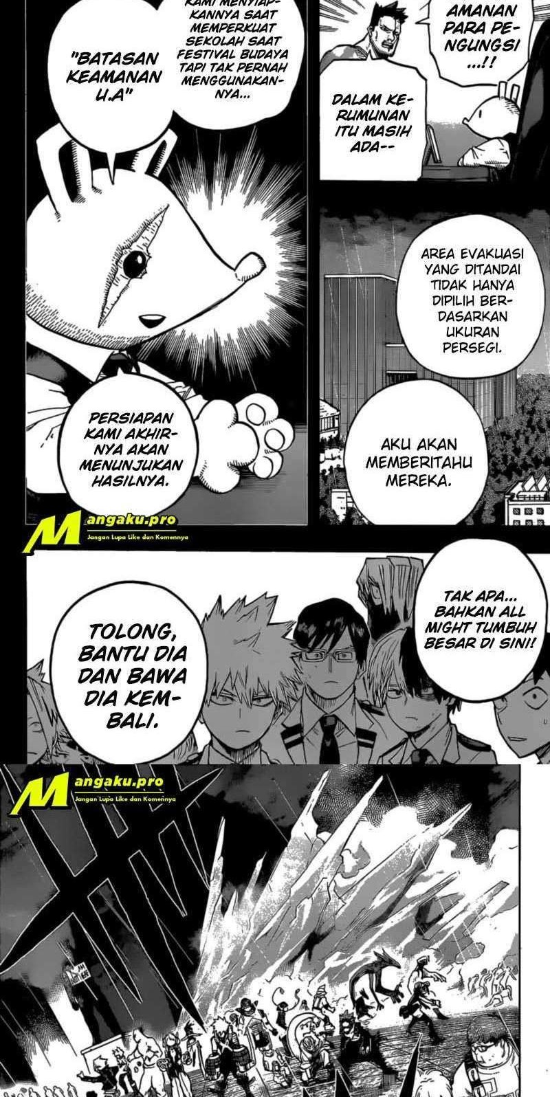 Boku no Hero Academia Chapter 319 Gambar 8