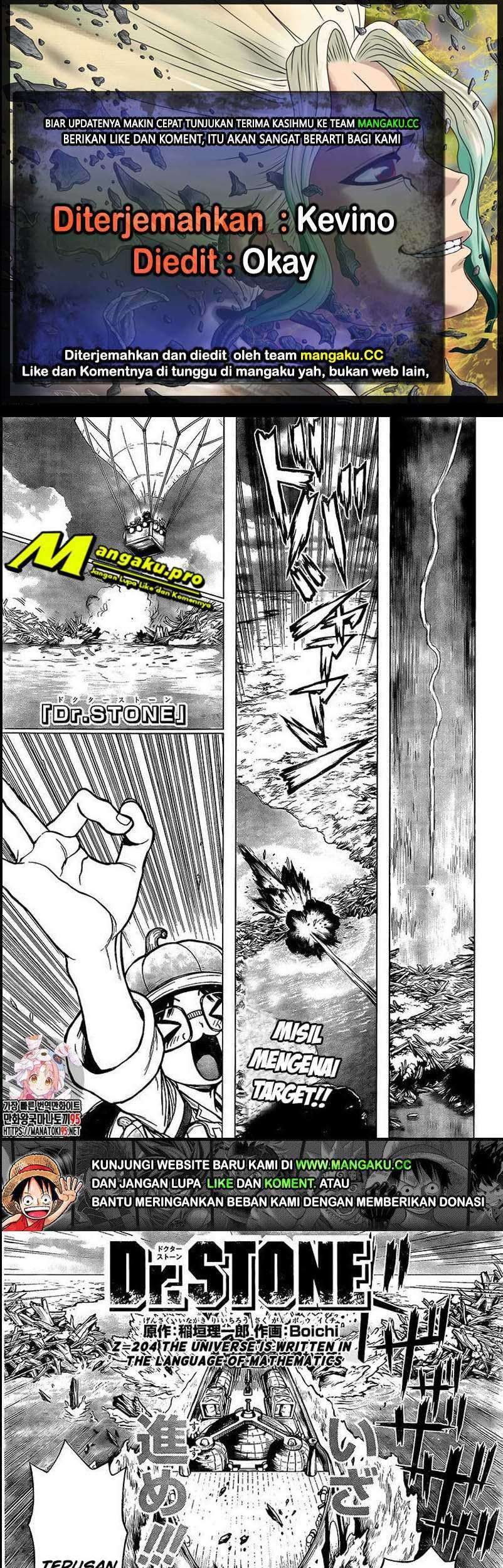 Baca Komik Dr. Stone Chapter 204 Gambar 1
