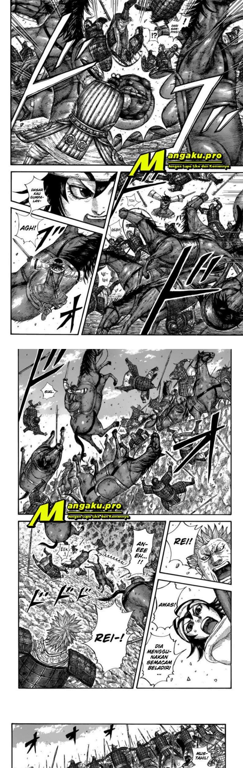 Kingdom Chapter 685 Gambar 3