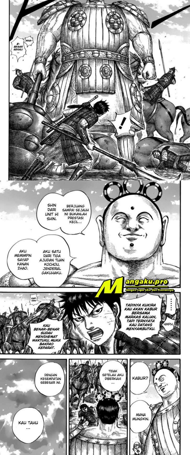 Kingdom Chapter 685 Gambar 5