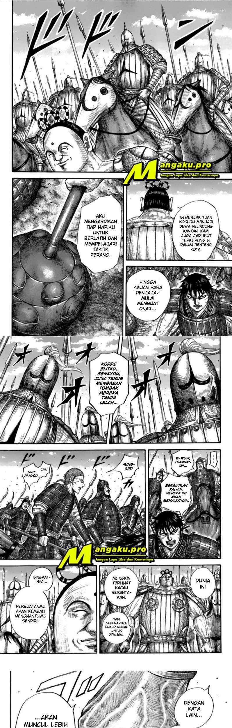 Kingdom Chapter 685 Gambar 7