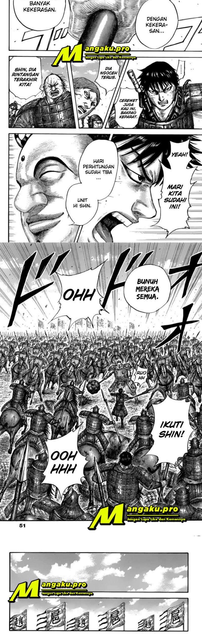 Kingdom Chapter 685 Gambar 8