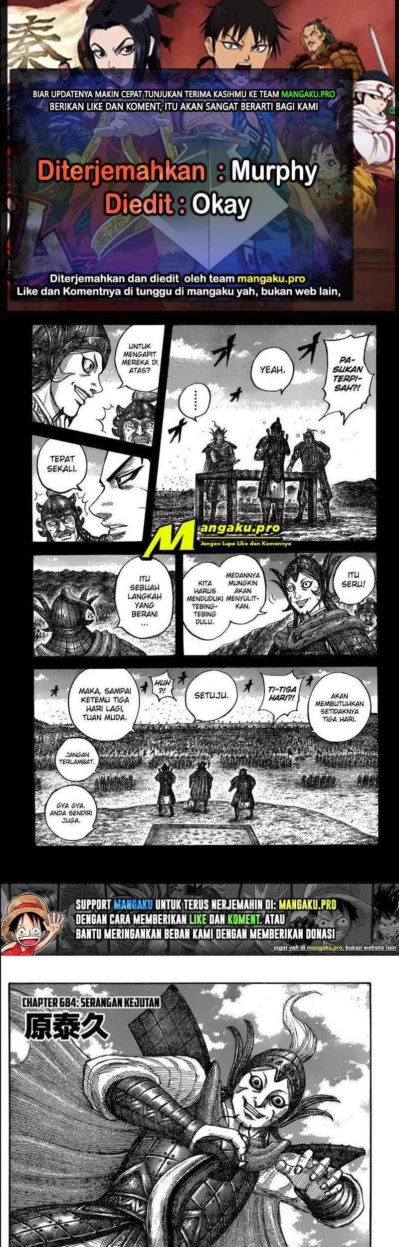 Baca Komik Kingdom Chapter 684 Gambar 1