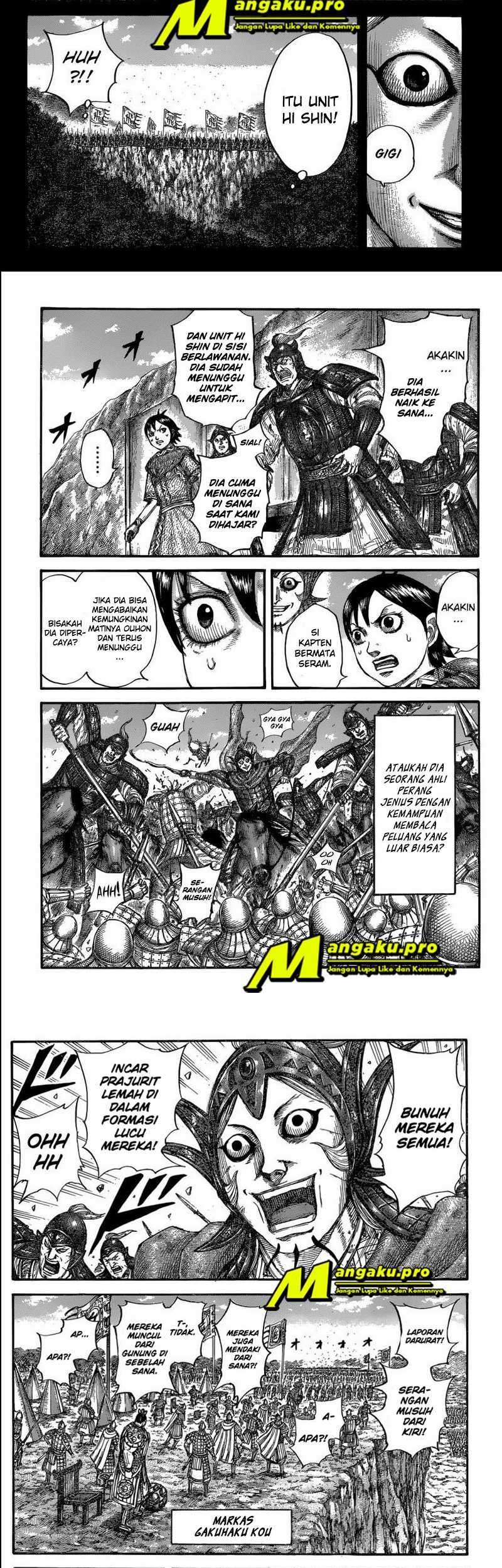 Kingdom Chapter 684 Gambar 5