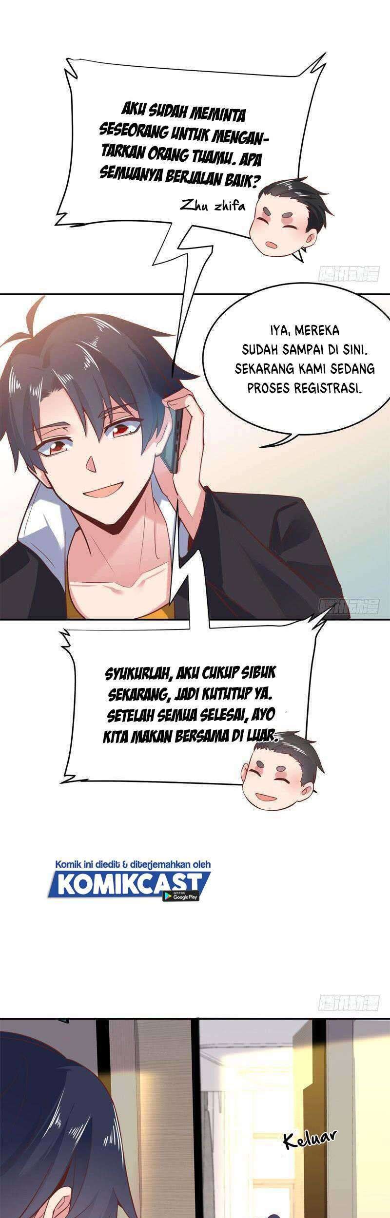 Carrying The Goddess Along Chapter 51 Gambar 8