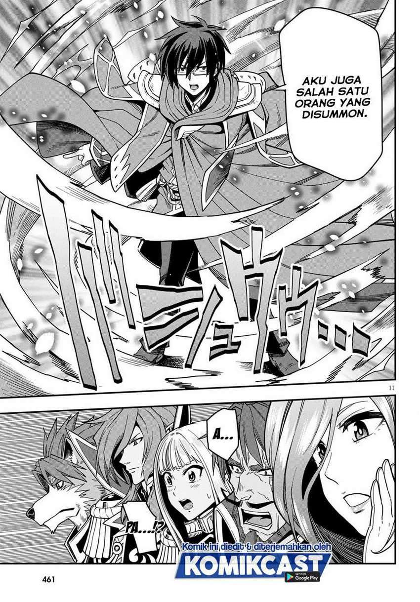 Konjiki no Moji Tsukai: Yuusha Yonin ni Makikomareta Unique Cheat Chapter 72 Gambar 12