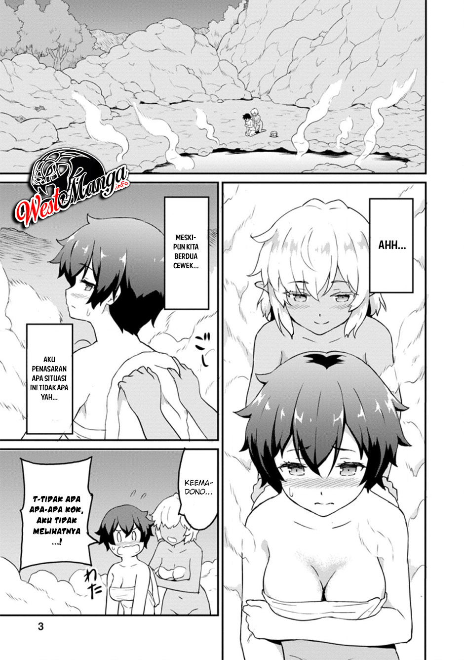 Baca Taberu dake de Level-Up! Damegami to Issho ni Isekai Musou Chapter 21.1 Gambar 2