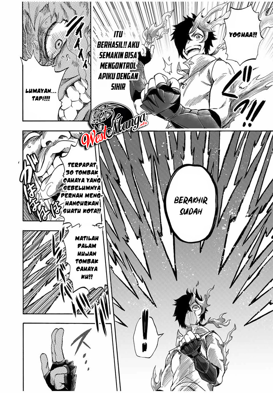 Jigoku no Gouka de Yaka re Tsuzuketa Shounen. Saikyou no Honou Tsukai to Natte Fukkatsu Suru. Chapter 17 Gambar 6