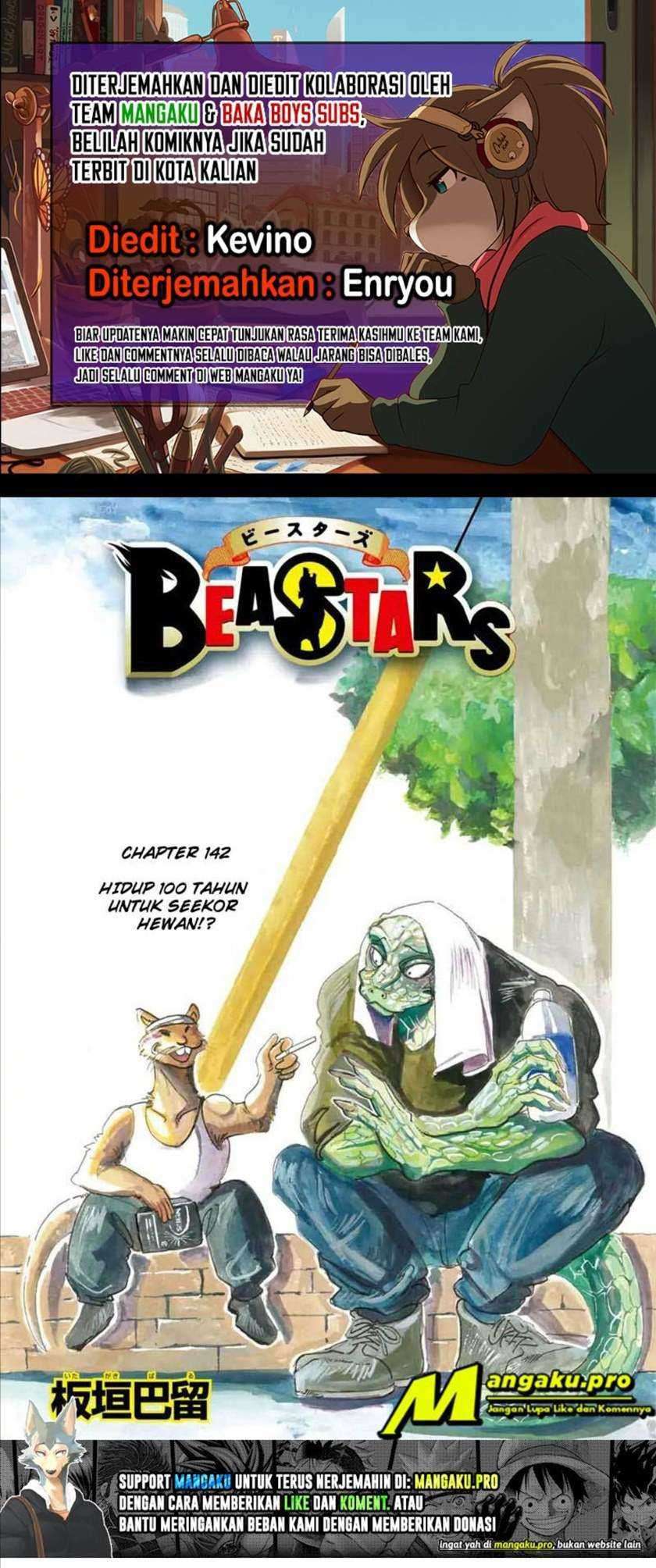 Baca Komik Beastars Chapter 142 Gambar 1