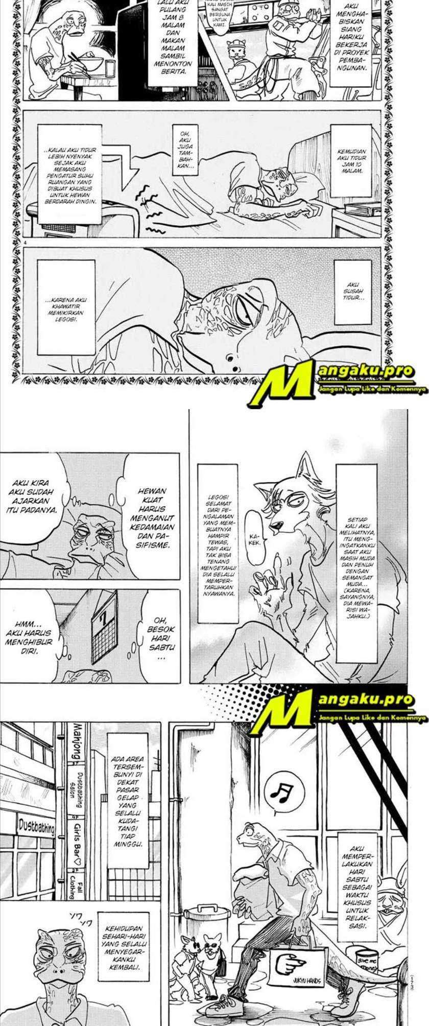 Beastars Chapter 142 Gambar 4