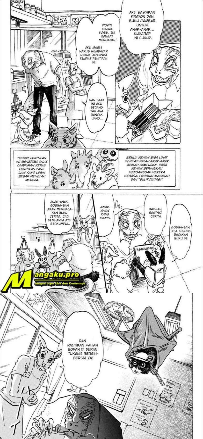 Beastars Chapter 142 Gambar 6