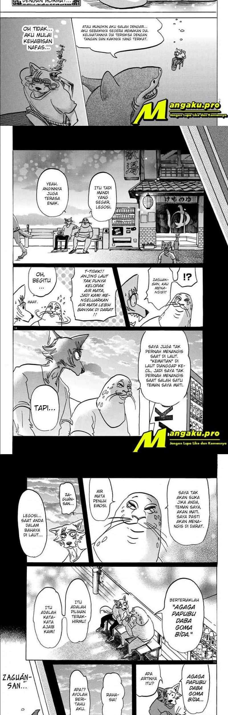 Beastars Chapter 141 Gambar 9