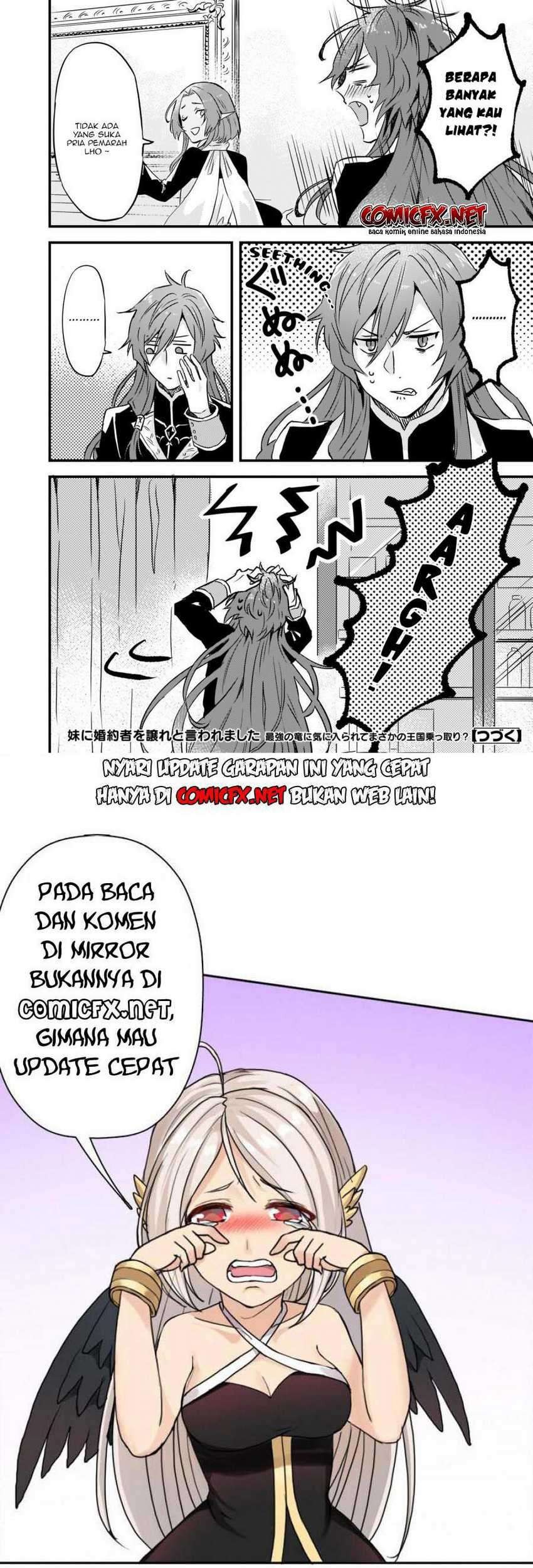 I was Told to Relinquish My Fiancé to My Little Sister, and the Greatest Dragon Took a Liking to Me and Unbelievably Took Over the Kingdom Chapter 07.2 Gambar 15