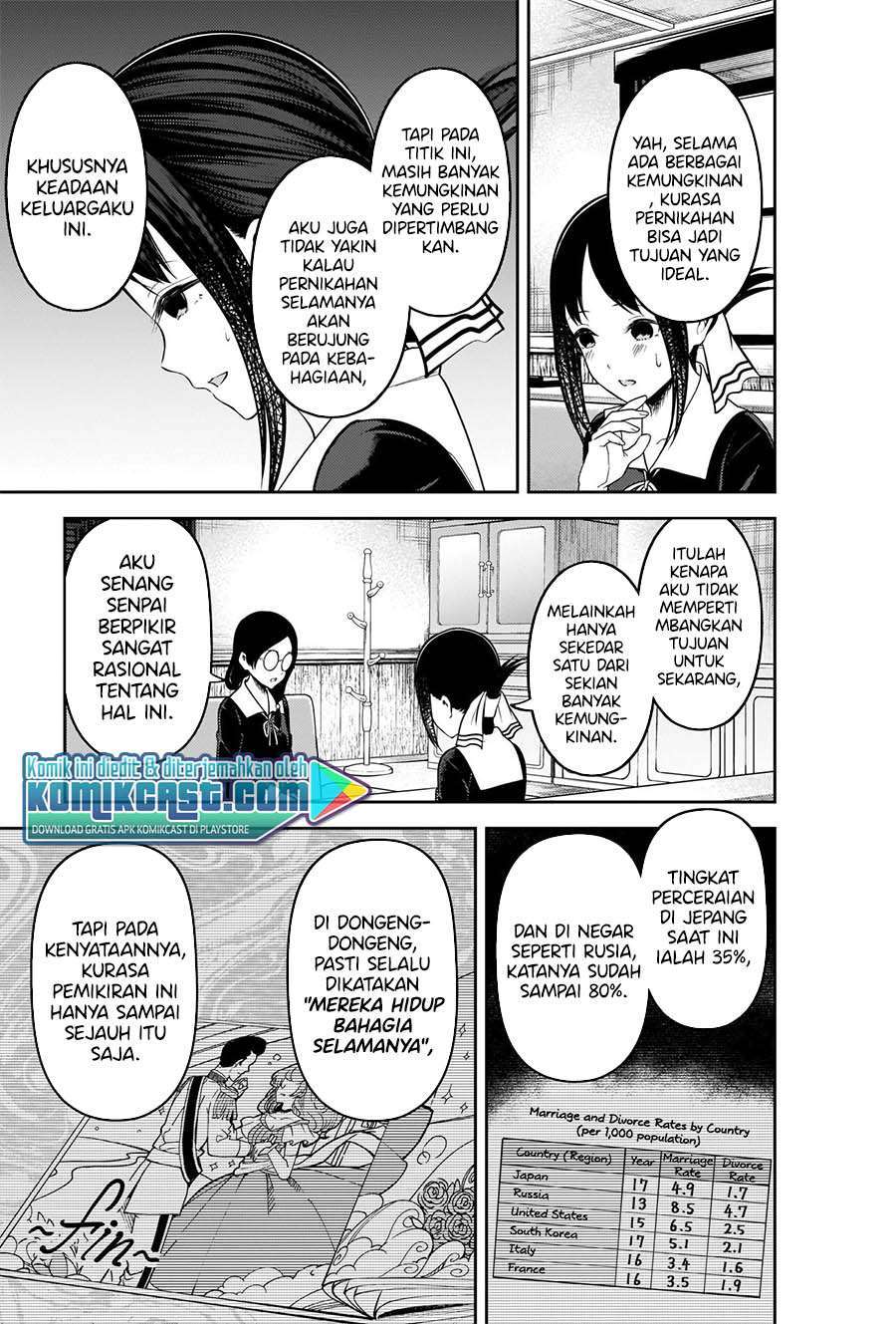 Kaguya-sama wa Kokurasetai – Tensai-tachi no Renai Zunousen Chapter 231 Gambar 5