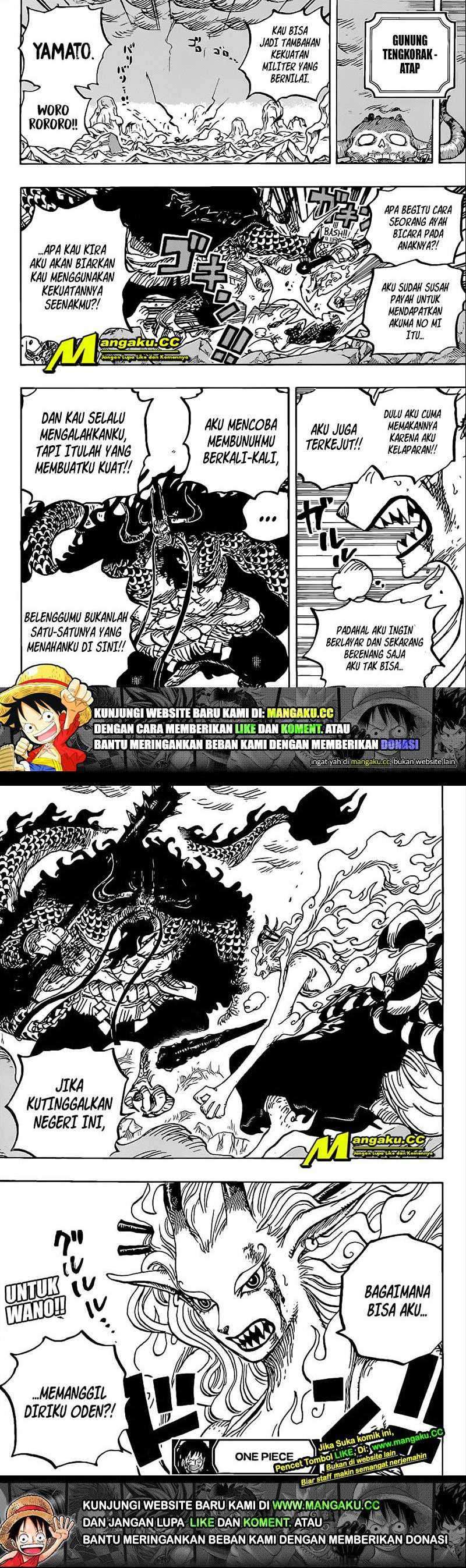 One Piece Chapter 1019 HQ Gambar 9