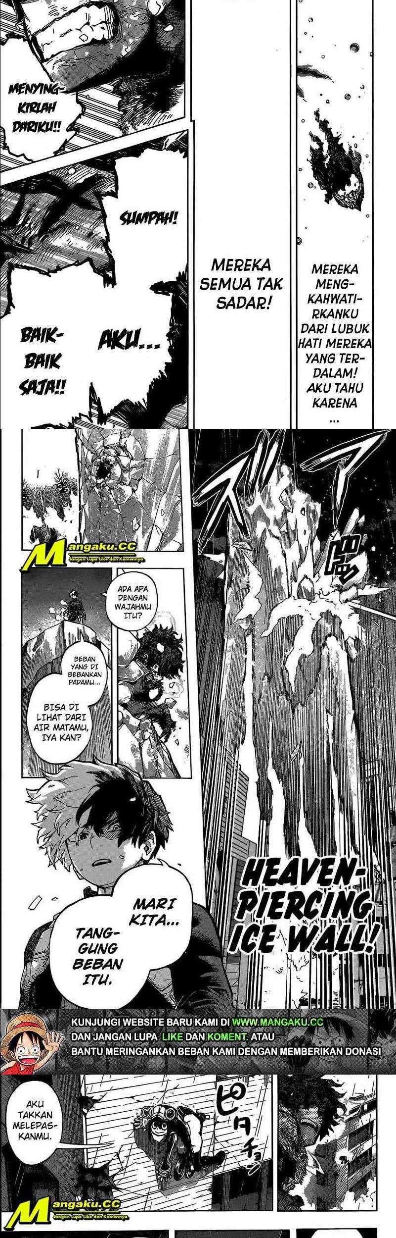 Boku no Hero Academia Chapter 320 Gambar 11