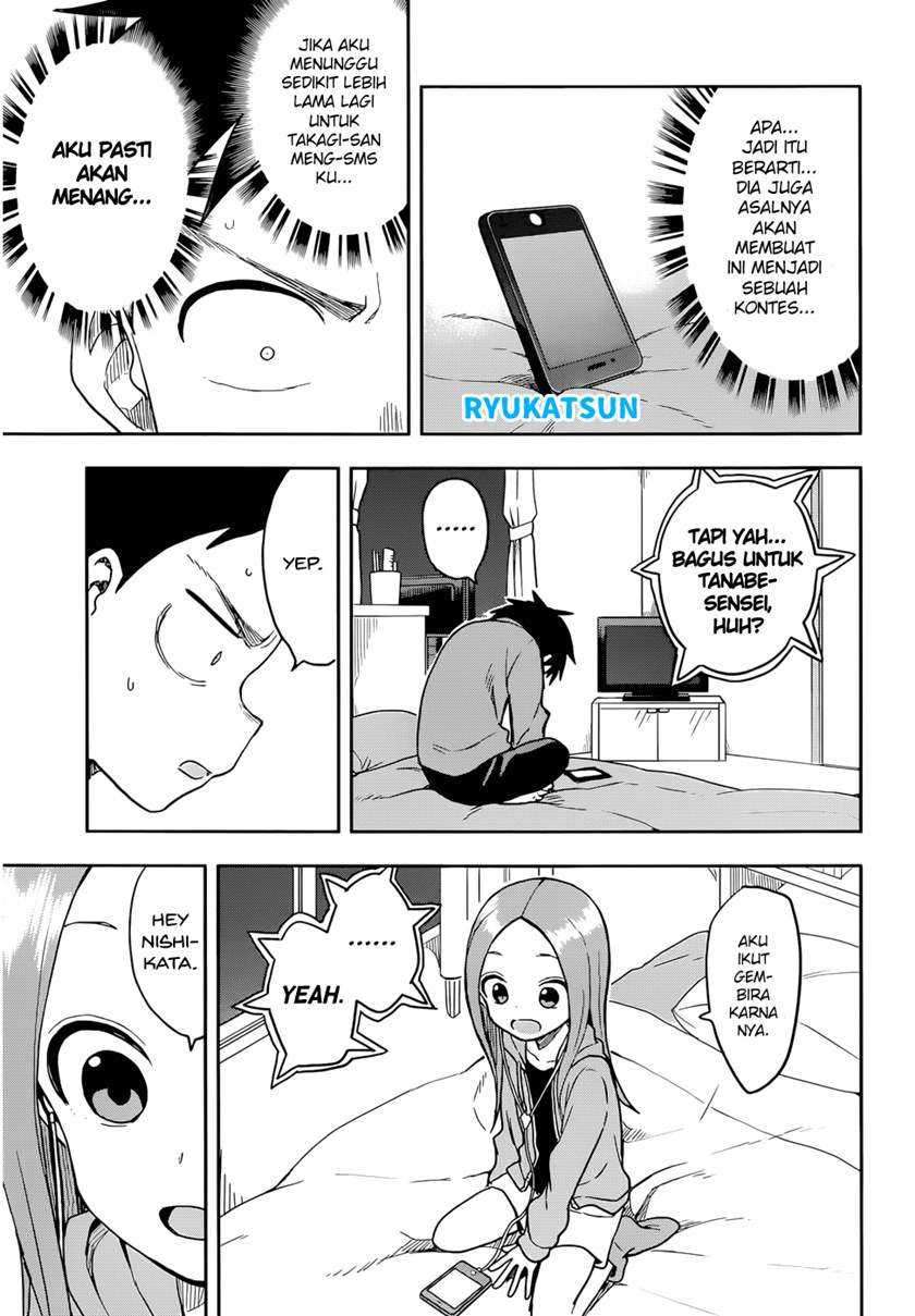 Karakai Jouzu no Takagi-san Chapter 134 Gambar 14