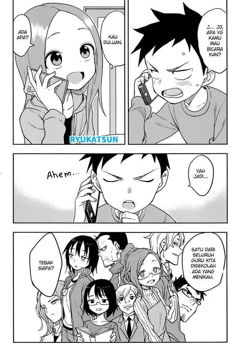 Karakai Jouzu no Takagi-san Chapter 134 Gambar 7
