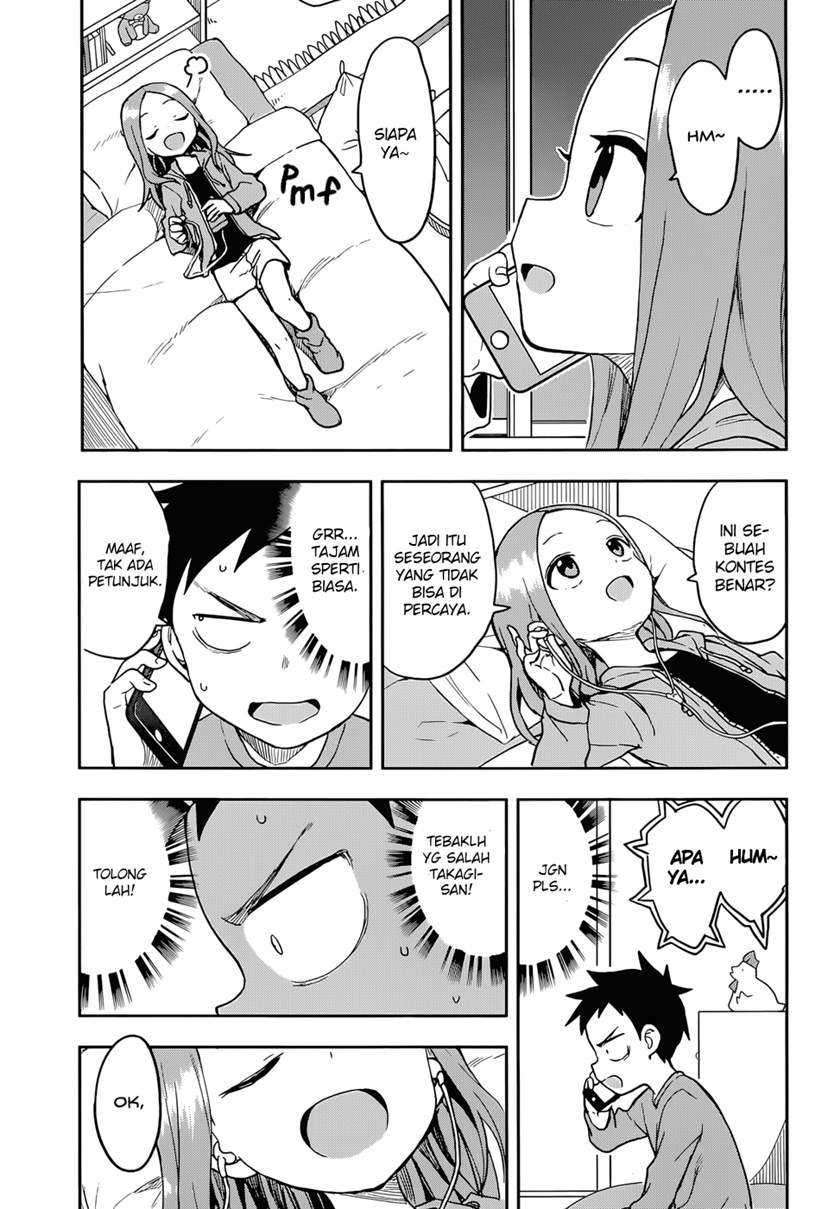 Karakai Jouzu no Takagi-san Chapter 134 Gambar 8