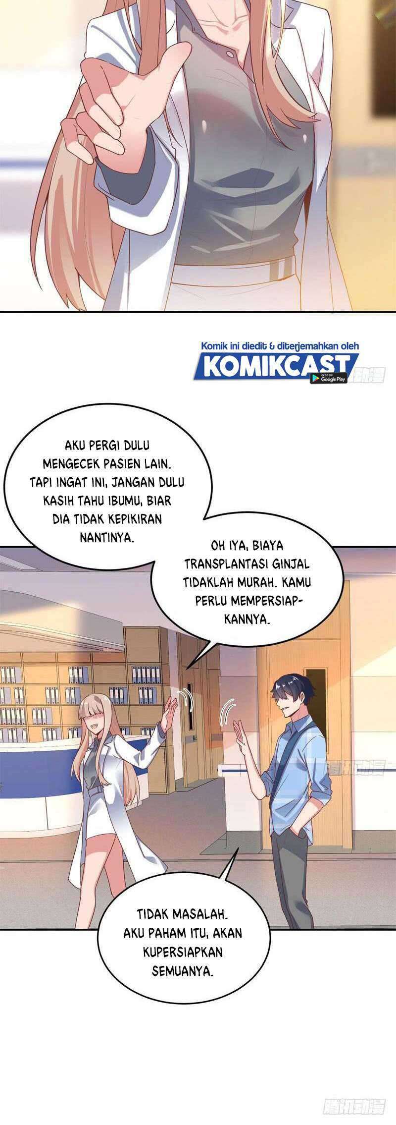 Carrying The Goddess Along Chapter 53 Gambar 17