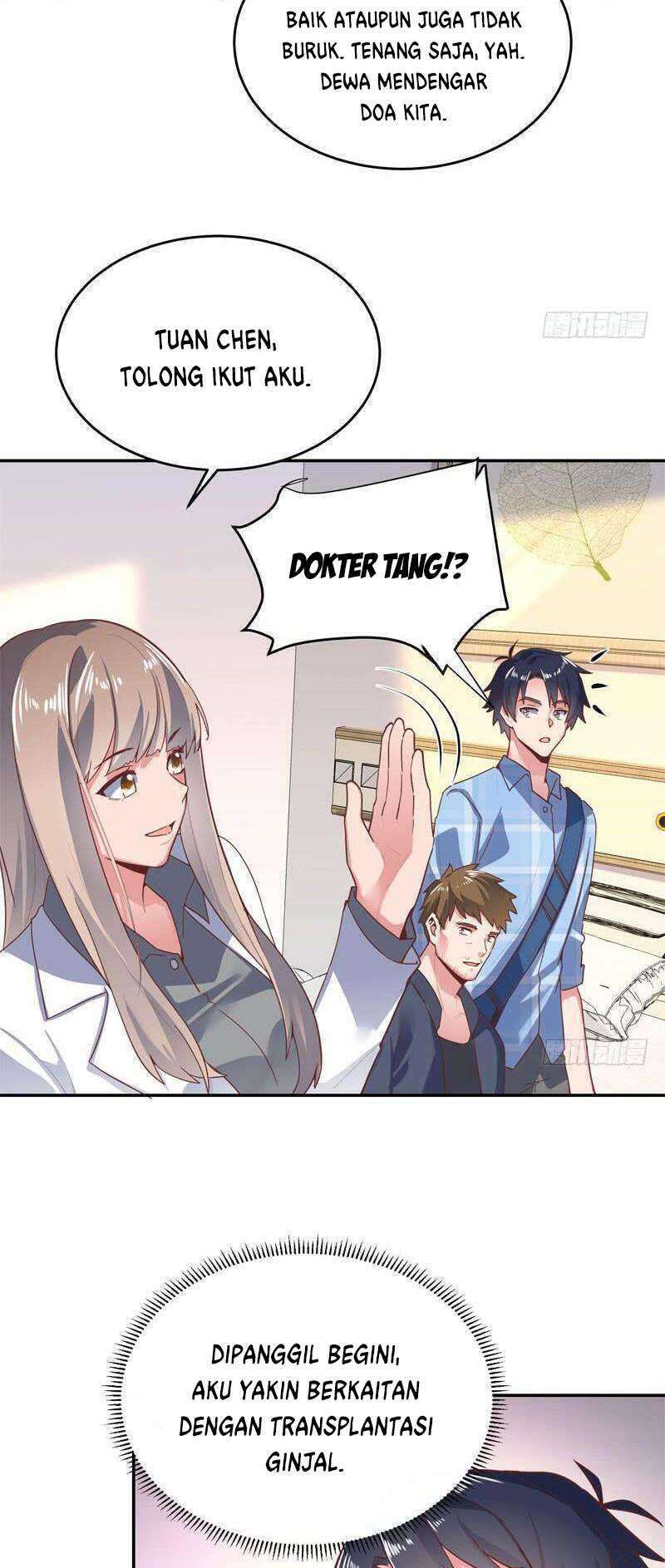 Carrying The Goddess Along Chapter 53 Gambar 13