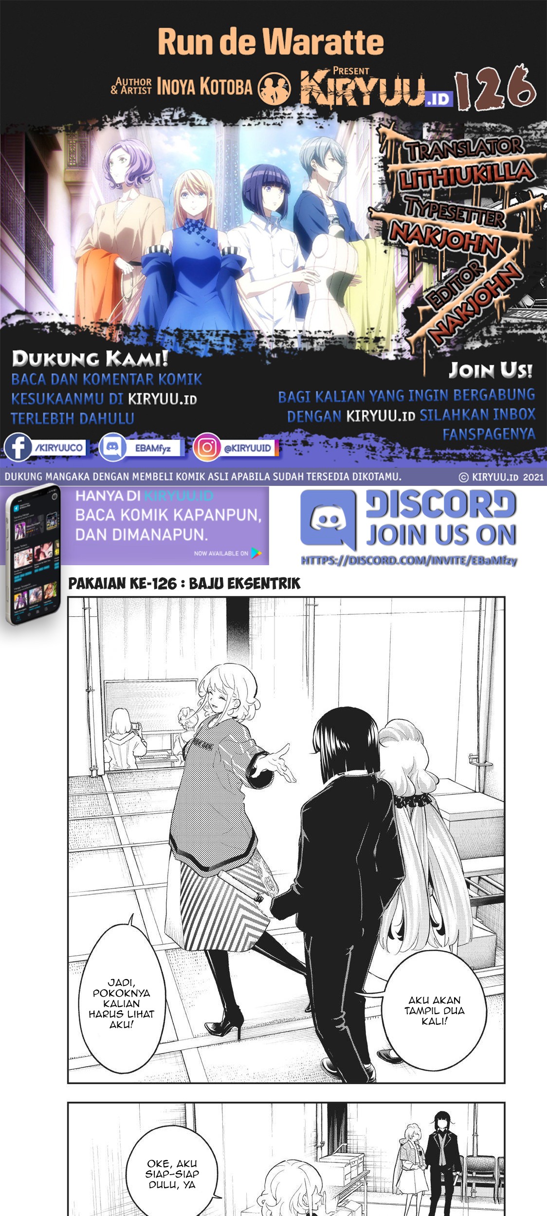 Baca Runway de Waratte Chapter 126 Gambar 2