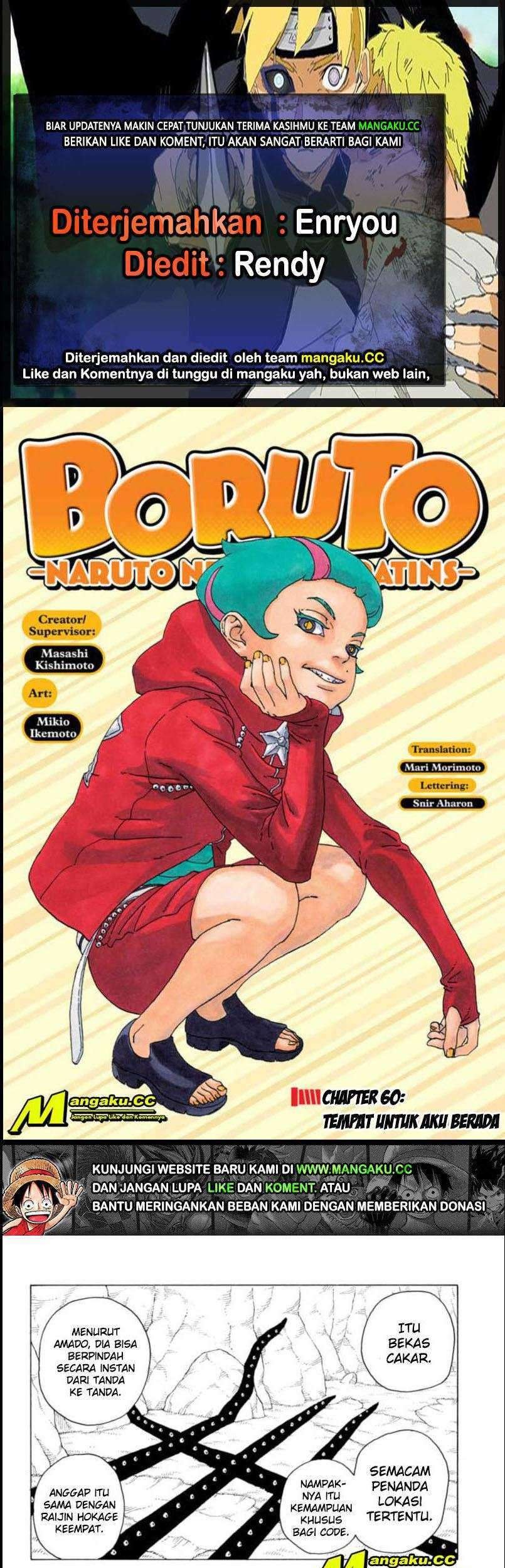 Baca Komik Boruto Chapter 60.1 Gambar 1