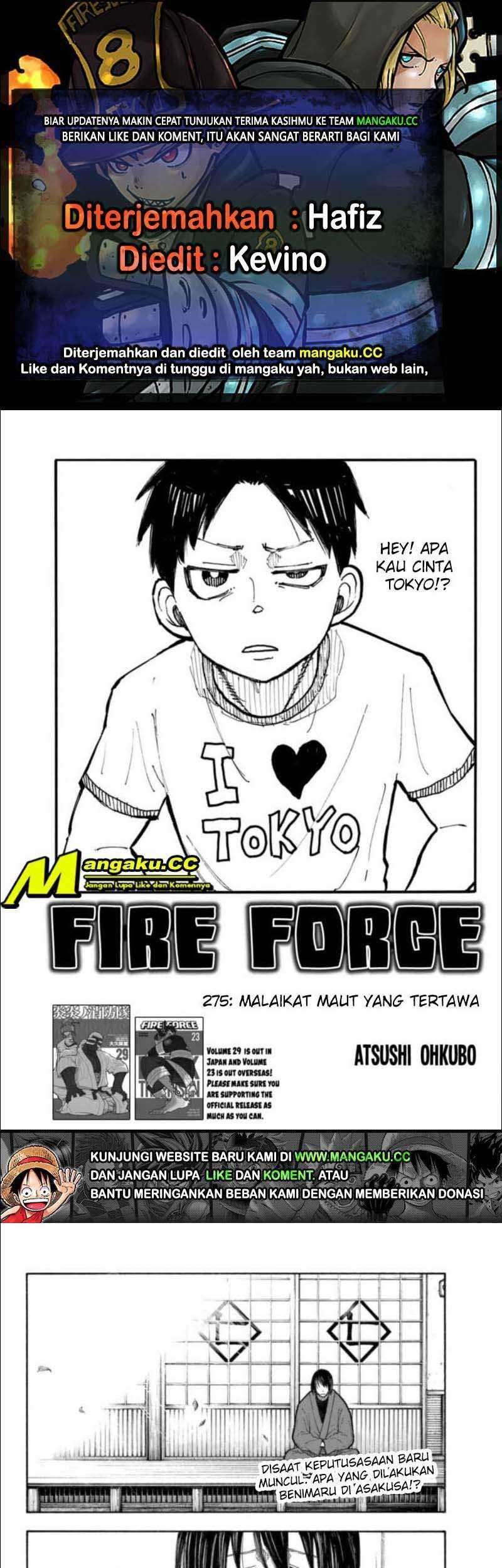 Baca Komik Fire Brigade of Flames Chapter 275 Gambar 1