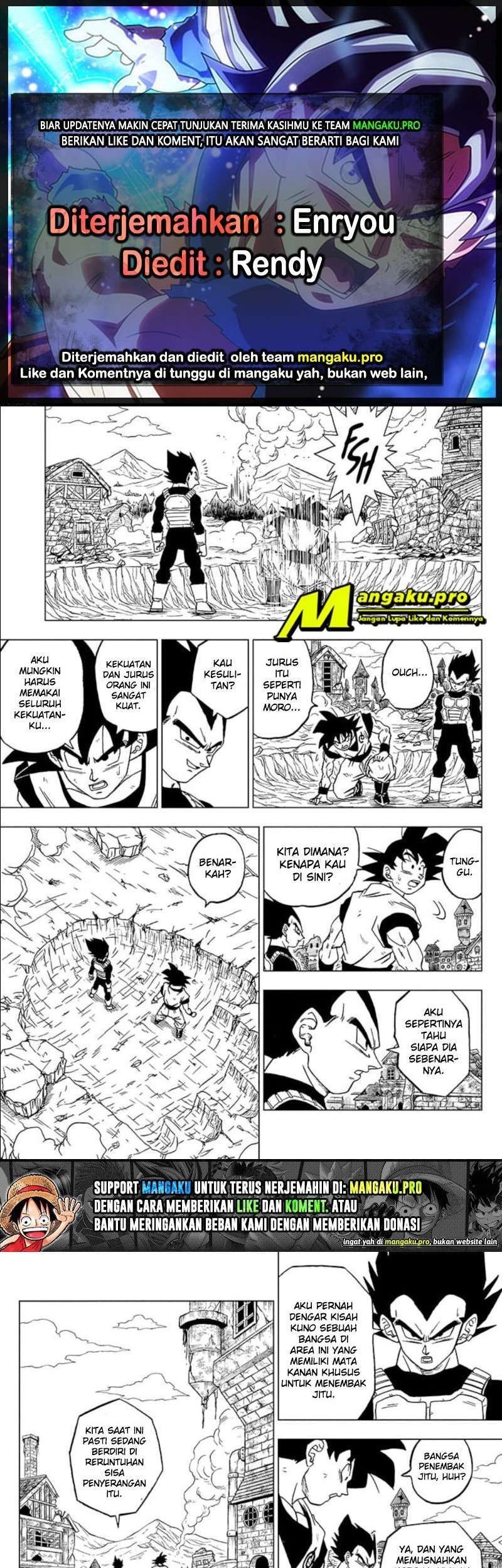 Baca Komik Dragon Ball Super Chapter 73.2 Gambar 1