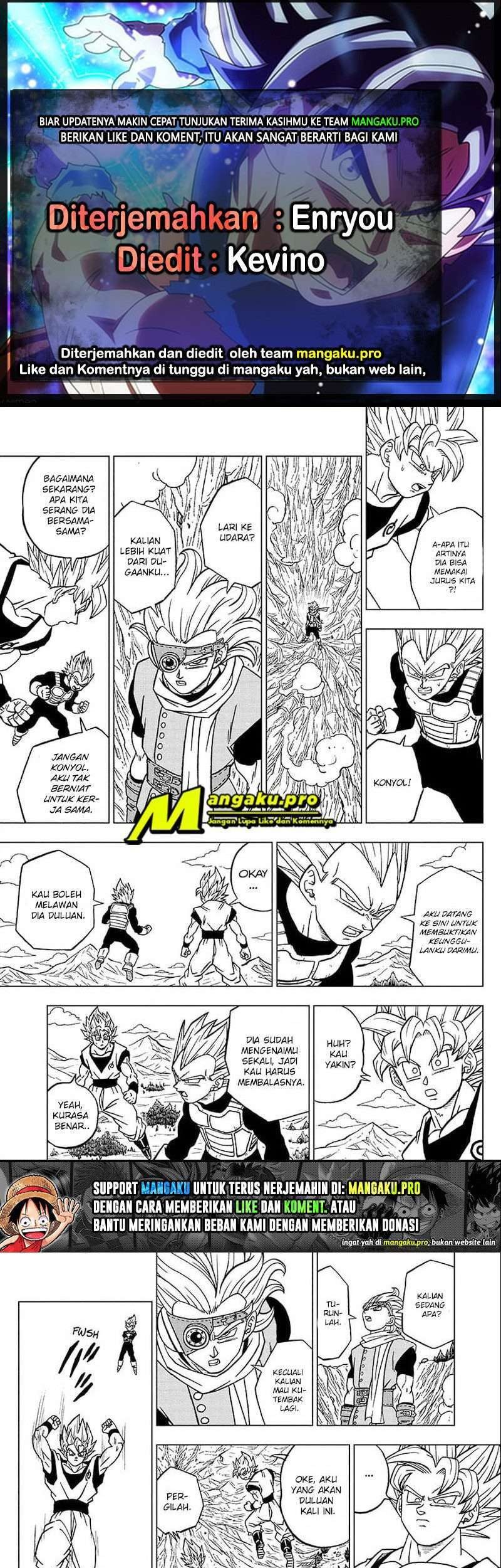 Baca Komik Dragon Ball Super Chapter 72.2 Gambar 1