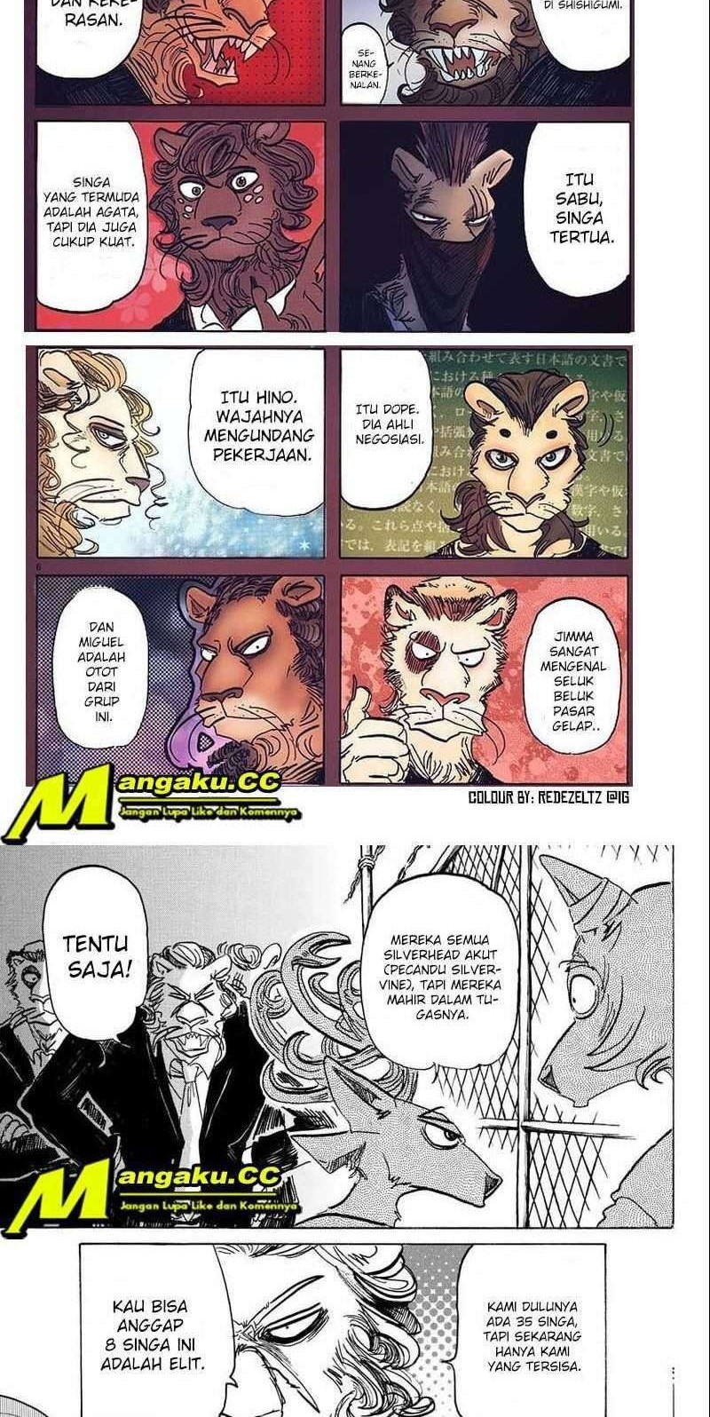 Beastars Chapter 144 Gambar 4