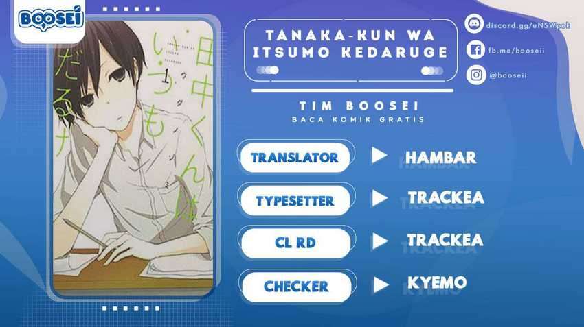 Baca Komik Tanaka-kun wa Itsumo Kedaruge Chapter 93 Gambar 1