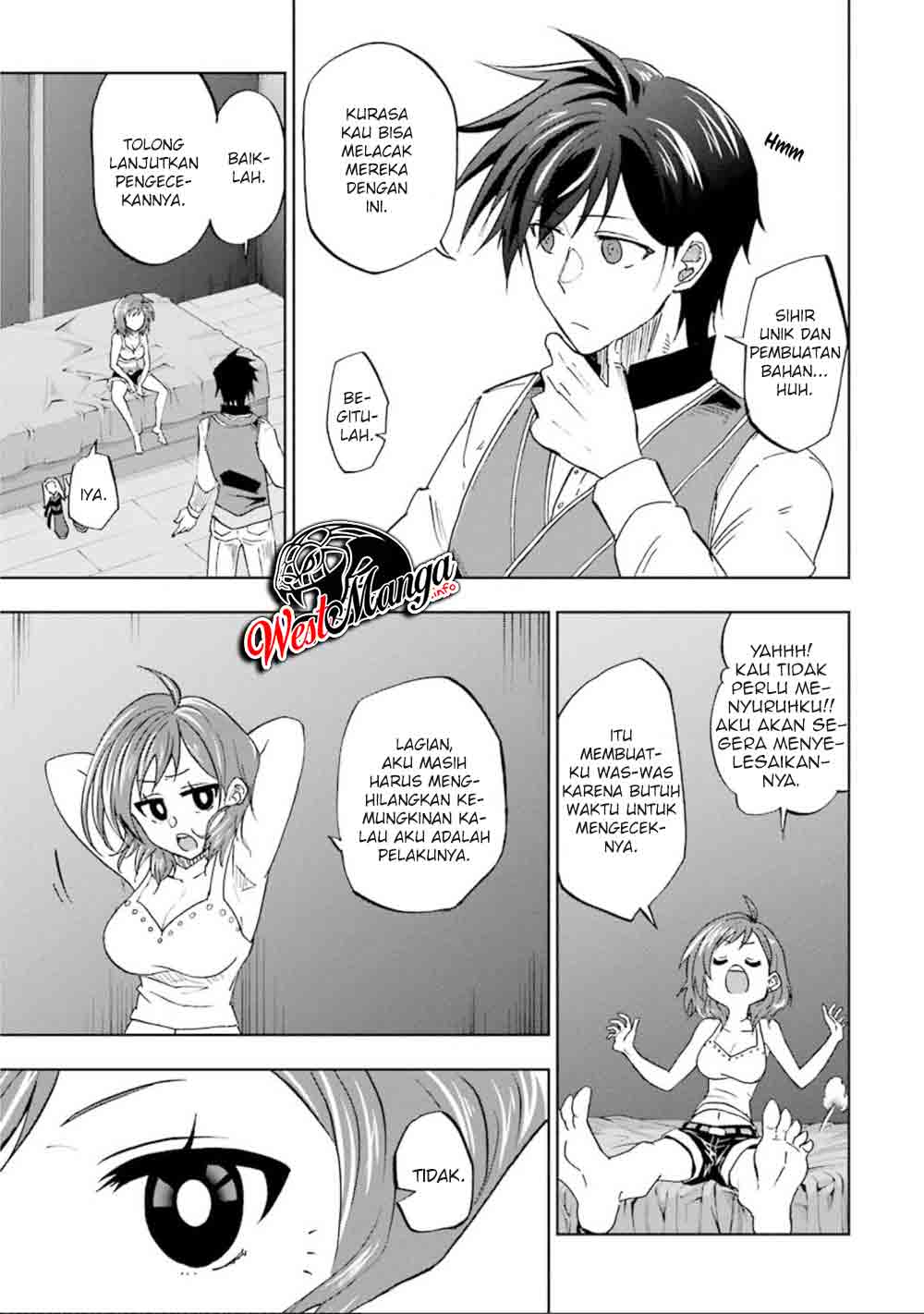 Ankoku Kishi no Ore desu Ga Saikyou no Seikishi wo Mezashimasu Chapter 14 Gambar 15