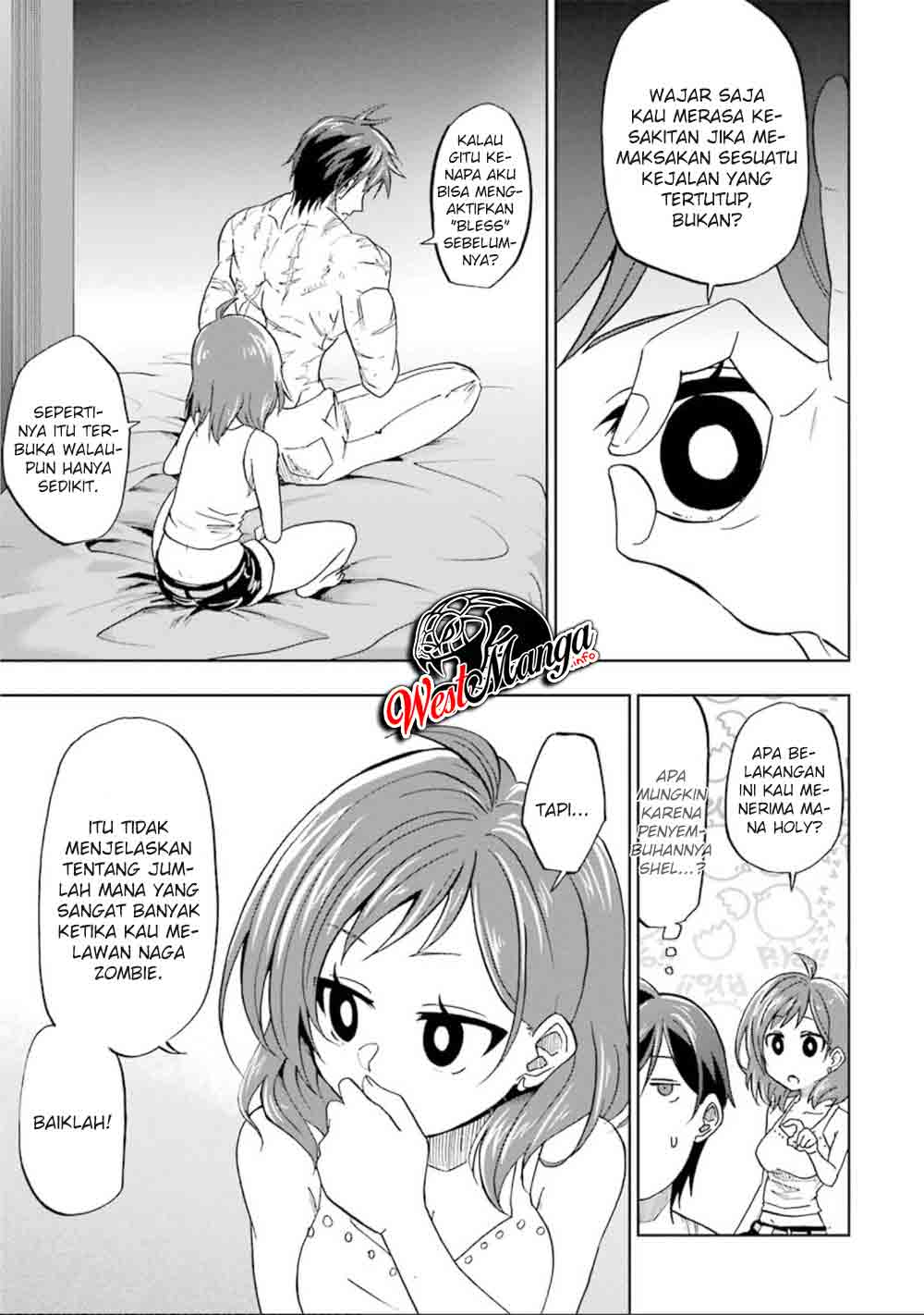 Ankoku Kishi no Ore desu Ga Saikyou no Seikishi wo Mezashimasu Chapter 14 Gambar 19