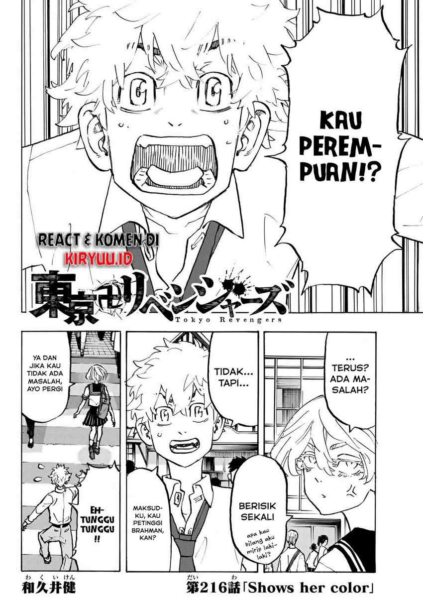 Tokyo卍Revengers Chapter 216 Gambar 5