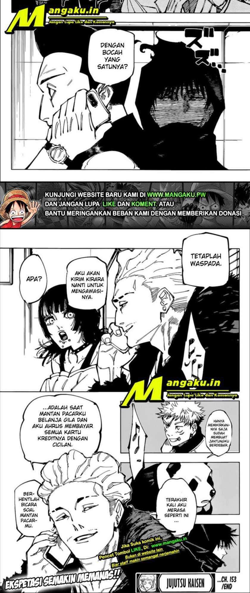 Jujutsu Kaisen Chapter 153 Gambar 11